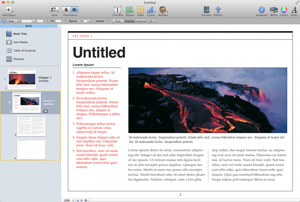 iBooks Author