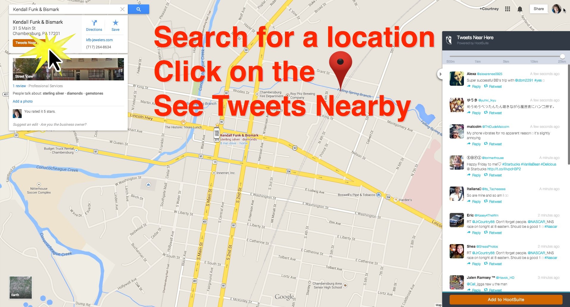 How to Find Nearby Tweets