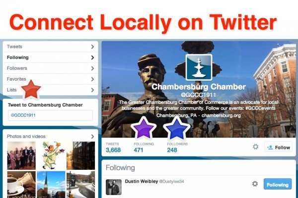 twitter local people businesses