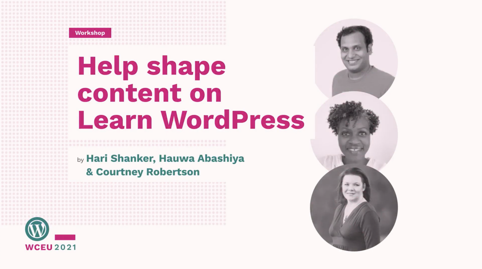 Help Shape Content on Learn WordPress